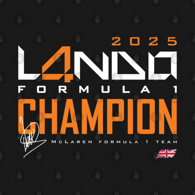 Lando Norris 2025 Champion by Nagorniak
