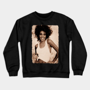 Whitney Houston 80s 90s // Vintage Retro Style Crewneck Sweatshirt