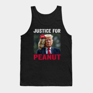 Justice-For-Peanut Tank Top