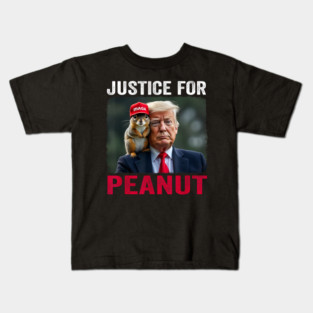 Justice-For-Peanut Kids T-Shirt