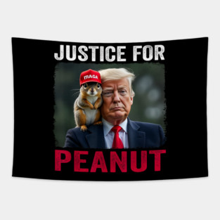 Justice-For-Peanut Tapestry