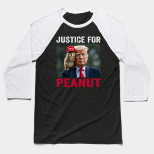 Justice-For-Peanut Baseball T-Shirt