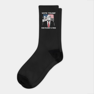 Vote Trump For Peanut and Fred Socks