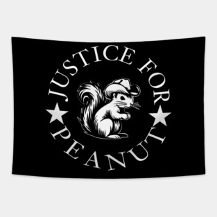 justice-for-peanut Tapestry