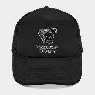 Wednesday Distro logo (dark) Hat