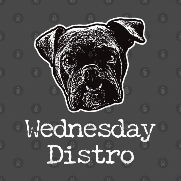 Wednesday Distro logo (dark) by Simpawtico Dog Training