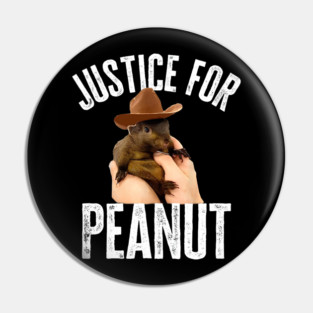 Justice For Peanut Pin