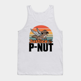 Justice-For-Peanut Tank Top