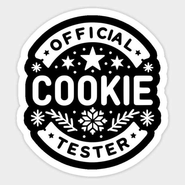 Official Cookie Tester Sticker by Frank Ring