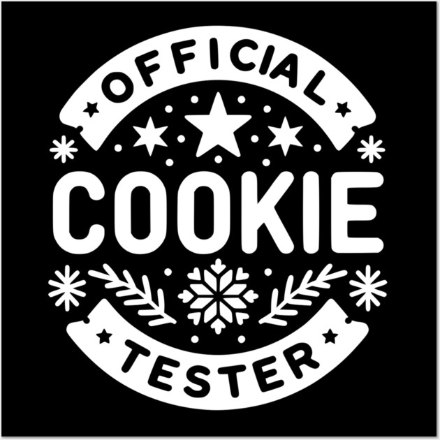 Official Cookie Tester Wall Art by Frank Ring