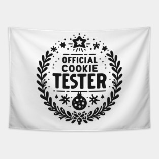Official Cookie Tester Tapestry