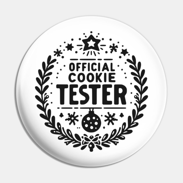 Official Cookie Tester Pin by Frank Ring