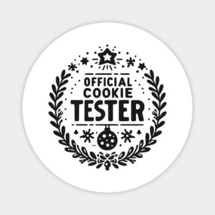 Official Cookie Tester Magnet