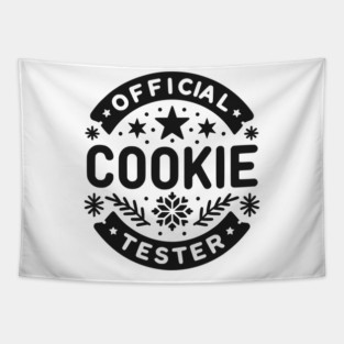 Official Cookie Tester Tapestry