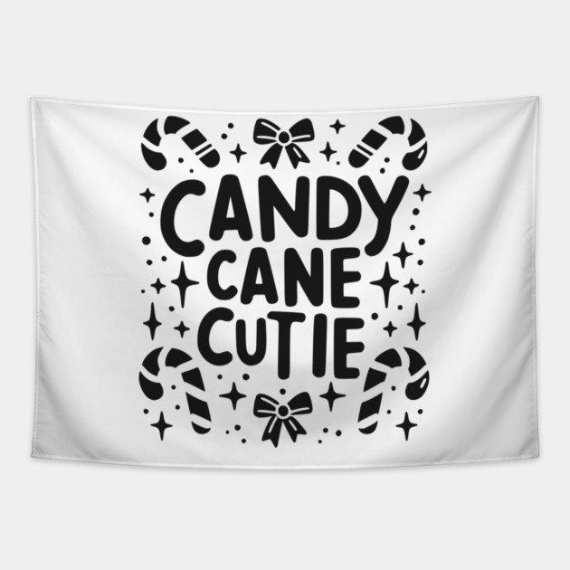 Candy Cane Cutie Tapestry by Frank Ring