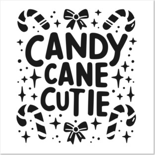 Candy Cane Cutie Posters and Art