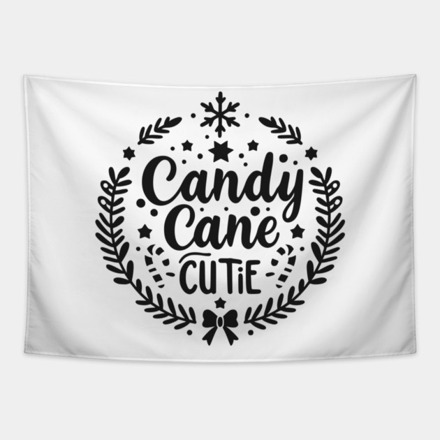 Candy Cane Cutie Tapestry by Frank Ring