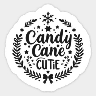 Candy Cane Cutie Magnet