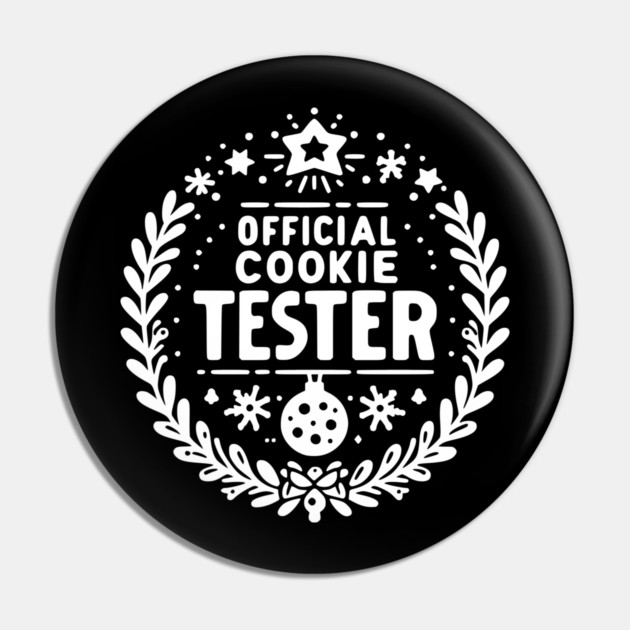 Official Cookie Tester Pin by Frank Ring