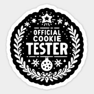 Official Cookie Tester Sticker