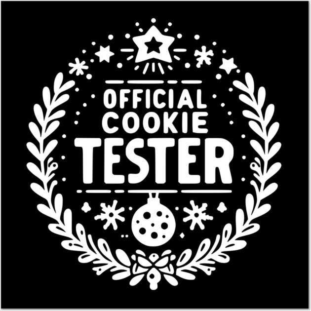 Official Cookie Tester Wall Art by Frank Ring