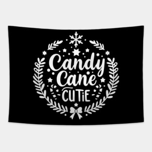 Candy Cane Cutie Tapestry