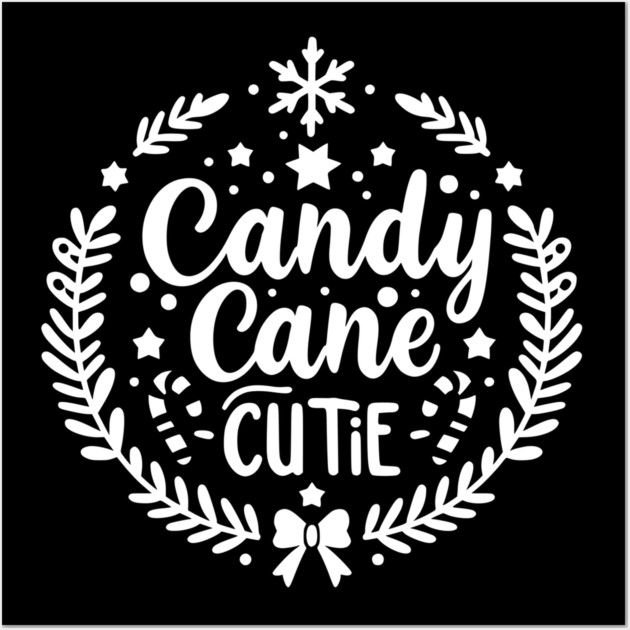 Candy Cane Cutie Wall Art by Frank Ring