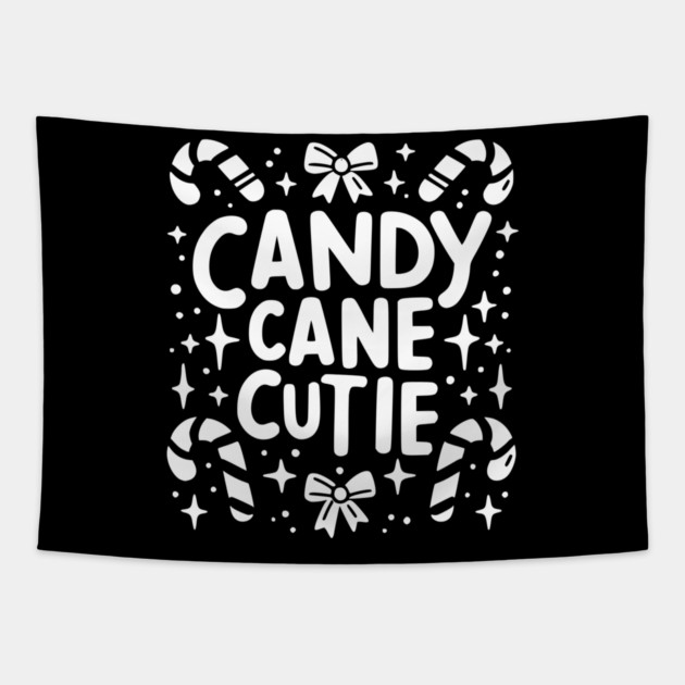 Candy Cane Cutie Tapestry by Frank Ring
