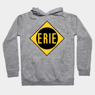 Vintage Erie Railroad Logo Hoodie