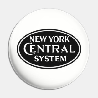 Vintage New York Central System Railroad Logo Pin