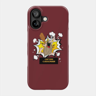 captain CAVEMAN Phone Case