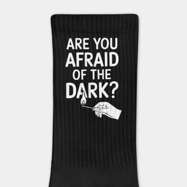 Are You Afraid of the Dark Vintage Horror Dark Humor by Anticorporati