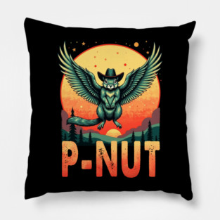 Justice For Peanut P’nut PNut Squirrel Lover Pillow