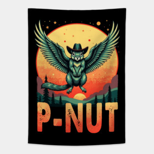 Justice For Peanut P’nut PNut Squirrel Lover Tapestry