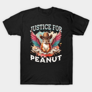 Justice For Peanut The Squirrel Peanut Squirrel T-Shirt