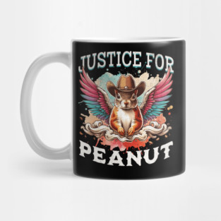 Justice For Peanut The Squirrel Peanut Squirrel Mug