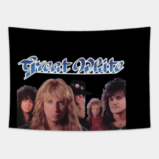 Great White Band Tapestry