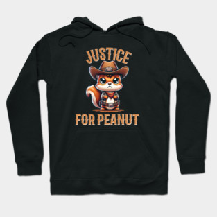Justice For Peanut The Squirrel Hoodie