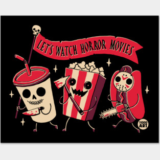 HORROR MOVIES Posters and Art