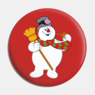 Frosty the Snowman Pin