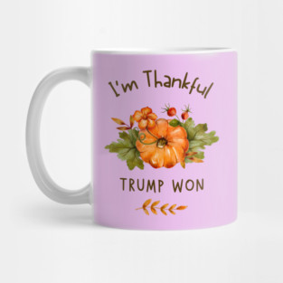 Donald Trump Thanksgiving Mug