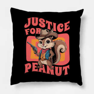 Peanut-The-Squirrel Pillow