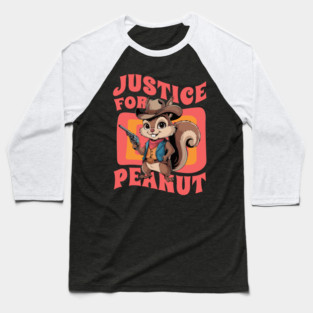 Peanut-The-Squirrel Baseball T-Shirt