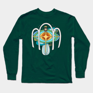 Egg Beater Jesus...the Reboot! Long Sleeve T-Shirt