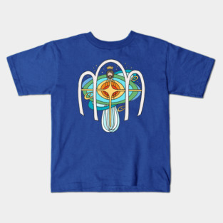 Egg Beater Jesus...the Reboot! Kids T-Shirt