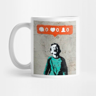 Banksy Mug
