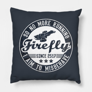 Misbehave Badge V1 Pillow