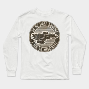 Misbehave Badge V2 Long Sleeve T-Shirt