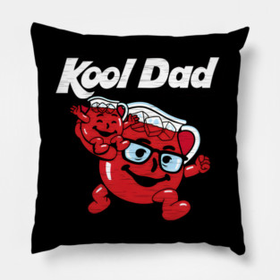 Kool Dad // Kool-Aid Man // Vintage Pillow