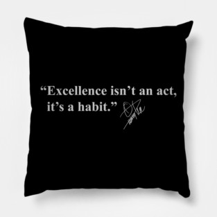 Quincy Jones Quote Pillow